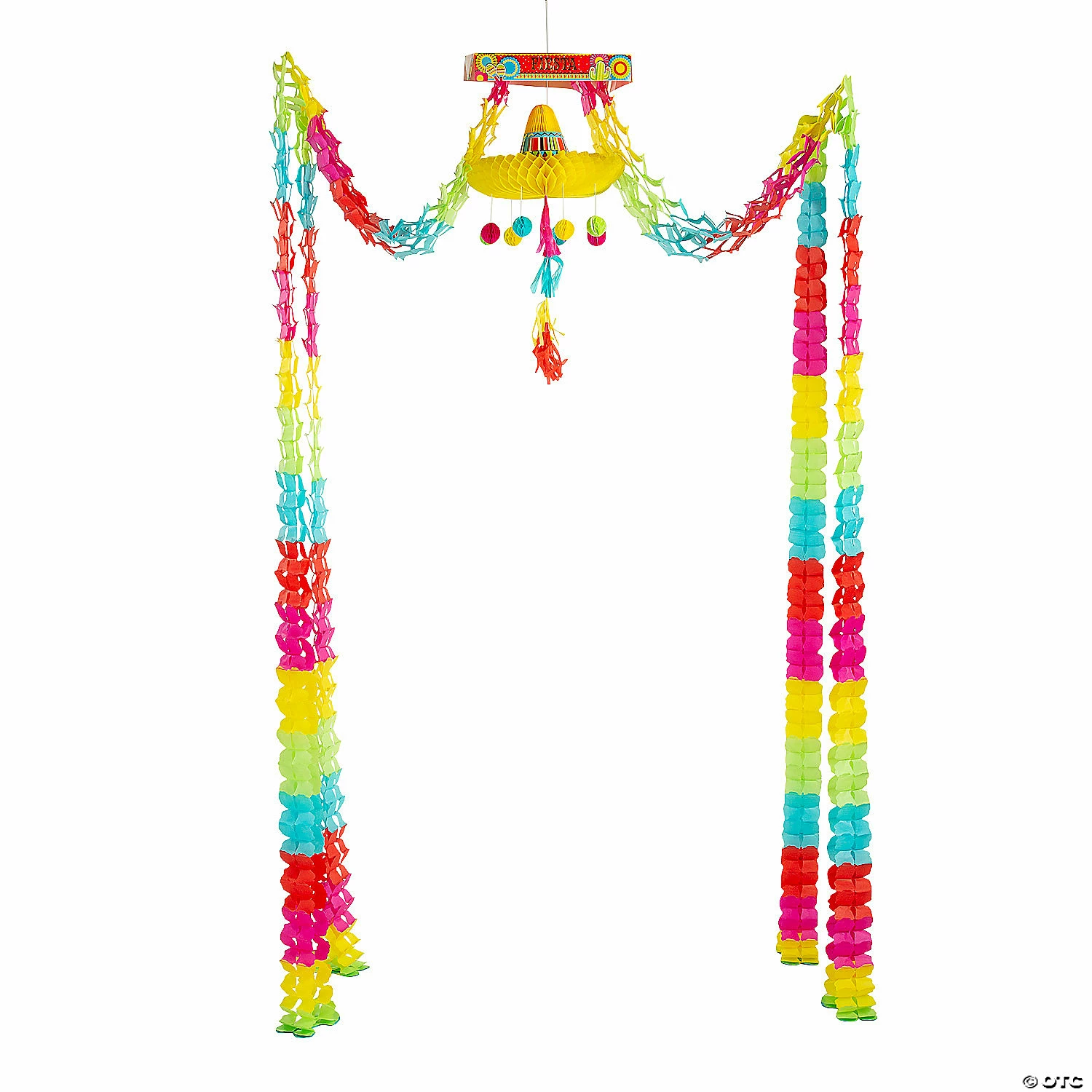 12 Ft. Fiesta Hanging Decorations Kit - 6 Pc. 1 12 Ft. Fiesta Hanging Decorations Kit - 6 Pc.