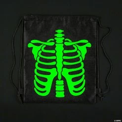 12" x 15" Medium Glow-in-the-Dark Skeleton Nonwoven Drawstring Bags – 12 Pc. 6 12" x 15" Medium Glow-in-the-Dark Skeleton Nonwoven Drawstring Bags – 12 Pc. -Halloween Costumes Trunk or Treat Shop 12 x 15 medium glow in the dark skeleton nonwoven drawstring bags 12 pc 14114077 a02
