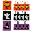 15" x 17" Large Halloween Character Nonwoven Polyester Tote Bags - 12 Pc.