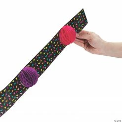 3D Confetti Classroom Bulletin Board Borders - 12 Pc. -Halloween Costumes Trunk or Treat Shop 3d confetti classroom bulletin board borders 12 pc 13830429 a02