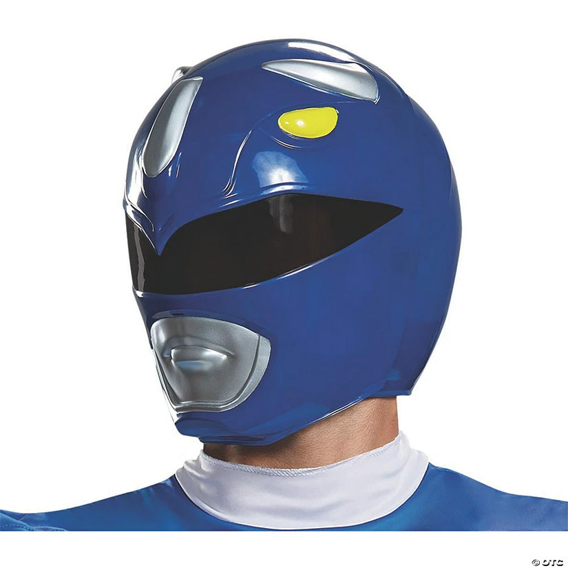Adult Blue Power Ranger Helmet 1 Adult Blue Power Ranger Helmet