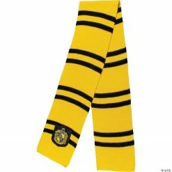 Adult Harry Potter Hufflepuff Scarf -Halloween Costumes Trunk or Treat Shop adult harry potter hufflepuff scarfdg108169 a02