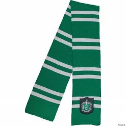 Adult Harry Potter Slytherin Scarf -Halloween Costumes Trunk or Treat Shop adult harry potter slytherin scarfdg108159 a02