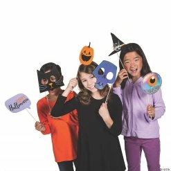 Basic Boo Photo Stick Props - 10 Pc. -Halloween Costumes Trunk or Treat Shop basic boo photo stick props 10 pc 13908087 a02