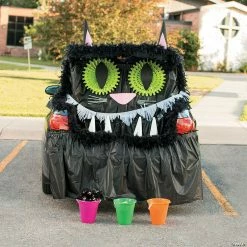 Black Cat Trunk-or-Treat Decorating Kit - 50 Pc.