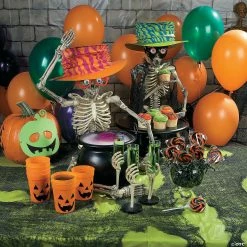 Bright Accordion Top Hats - 12 Pc. -Halloween Costumes Trunk or Treat Shop bright accordion top hats 12 pc 15 184 a02