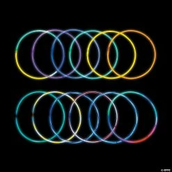 Bulk Glow Necklace Assortment - 250 Pc.