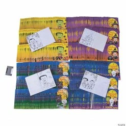 Bulk Halloween Coloring Books - 504 Pc.