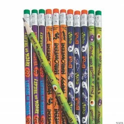 Bulk Halloween Pencil Assortment - 144 Pc.
