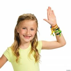 Bulk Religious Friendship Bracelet Assortment - 150 Pc. -Halloween Costumes Trunk or Treat Shop bulk religious friendship bracelet assortment 150 pc 5 721 a02