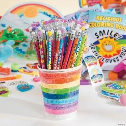 Bulk Religious Friendship Bracelet Assortment - 150 Pc. -Halloween Costumes Trunk or Treat Shop bulk religious friendship bracelet assortment 150 pc 5 721 a03