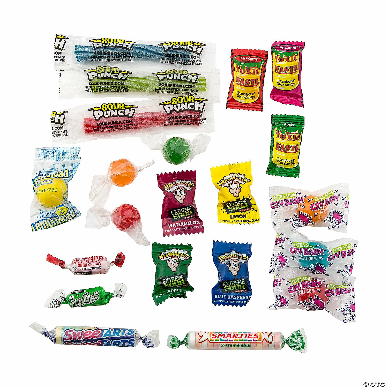 Bulk Sour Candy Assortment - 1000 Pc. 2 Bulk Sour Candy Assortment - 1000 Pc. - Image 2