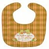 Caroline's Treasures Fall Pumpkin Spice and Everything Baby Bib, 10 x 13,