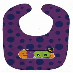Caroline's Treasures, Halloween, Halloween Boo Baby Bib, 10 x 13,