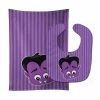 Caroline's Treasures, Halloween, Halloween Dracula Baby Bib & Burp Cloth, 11 x 18,