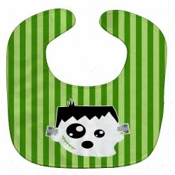 Caroline's Treasures, Halloween, Halloween Ghost Frankenstein Baby Bib, 10 x 13,