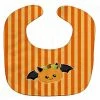 Caroline's Treasures, Halloween, Halloween Pumpkin Bat Baby Bib, 10 x 13,