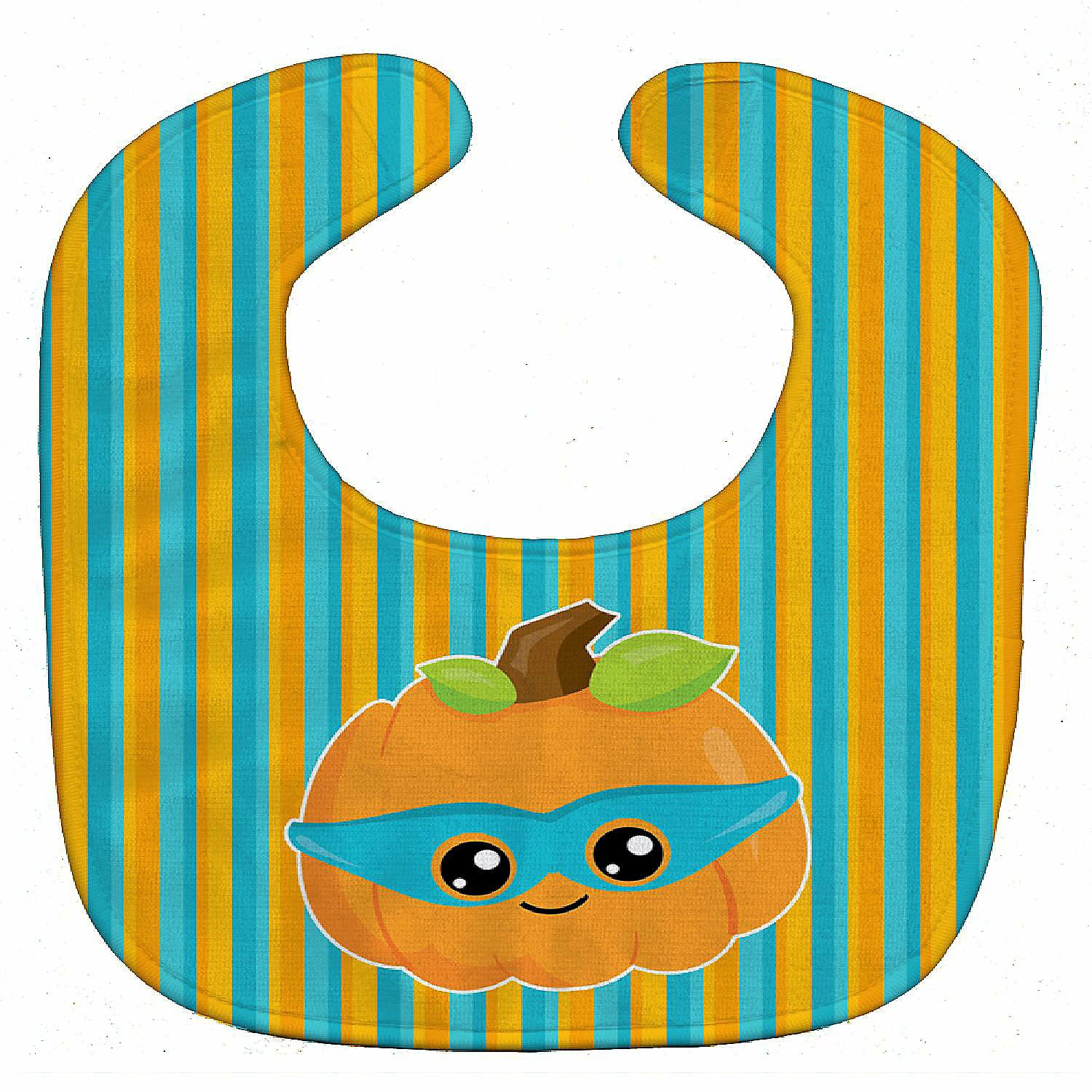 Caroline's Treasures, Halloween, Halloween Pumpkin Superhero Baby Bib, 10 x 13, 1 Caroline's Treasures, Halloween, Halloween Pumpkin Superhero Baby Bib, 10 x 13,