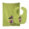 Caroline's Treasures, Halloween, Halloween Witch #2 Baby Bib & Burp Cloth, 11 x 18,