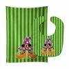 Caroline's Treasures, Halloween, Halloween Witch's Feet #2 Baby Bib & Burp Cloth, 11 x 18,