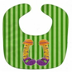 Caroline's Treasures, Halloween, Halloween Witch's Feet #3 Baby Bib, 10 x 13,
