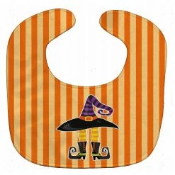 Caroline's Treasures, Halloween, Halloween Witch's Hat and Legs Baby Bib, 10 x 13,