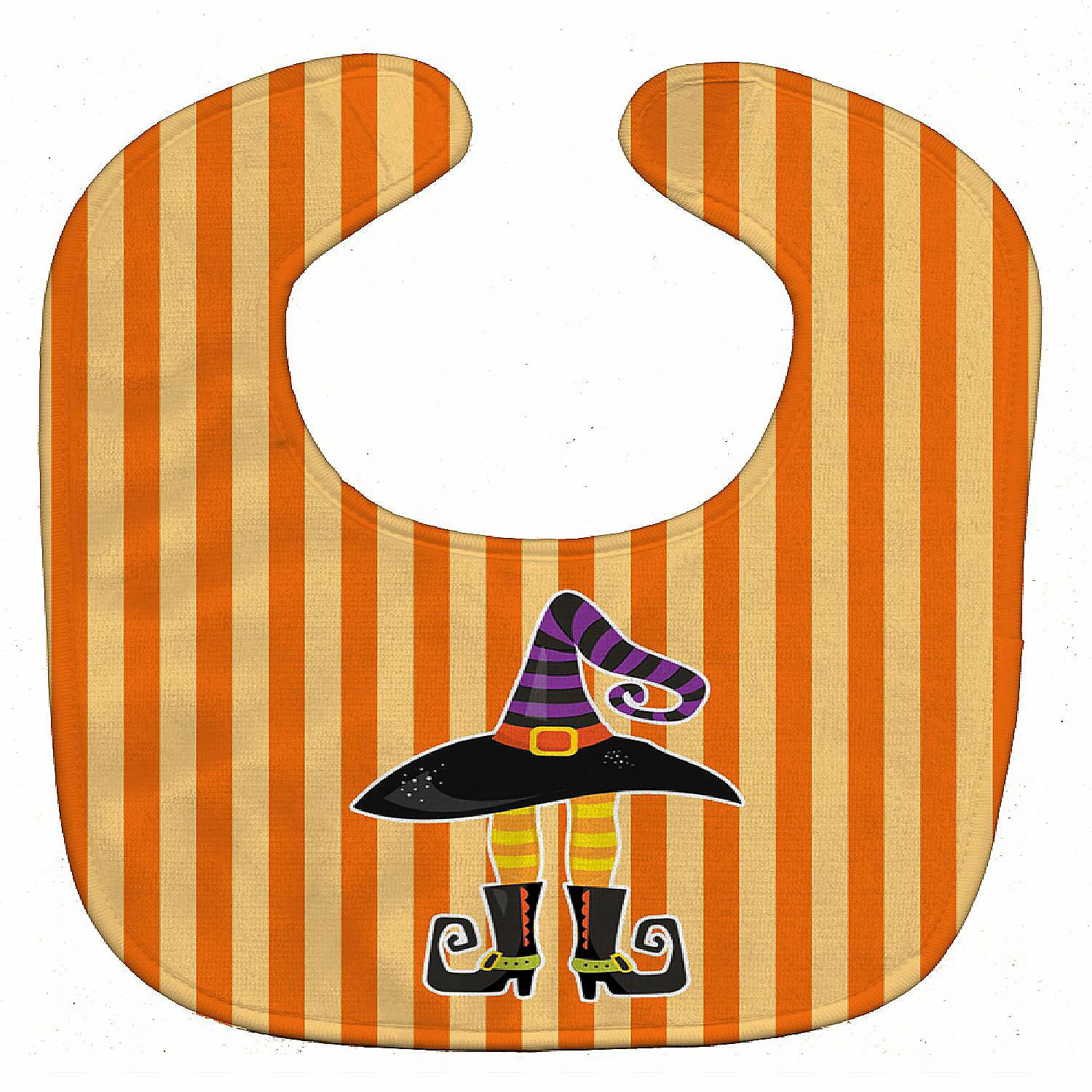 Caroline's Treasures, Halloween, Halloween Witch's Hat and Legs Baby Bib, 10 x 13, 1 Caroline's Treasures, Halloween, Halloween Witch's Hat and Legs Baby Bib, 10 x 13,
