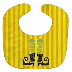 Caroline's Treasures, Halloween, Halloween Witch's Legs #2 Baby Bib, 10 x 13,
