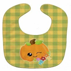 Caroline's Treasures Mr. Winky Pumpkin Baby Bib, 10 x 13,