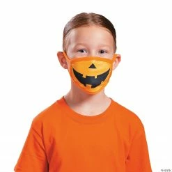 Child's Halloween Washable Face Masks - 6 Pc. -Halloween Costumes Trunk or Treat Shop childs halloween washable face masks 6 pc 13953015 a03