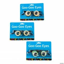 Child's Hanging Rainbow Goo-Goo Eyeglasses- 12 Pc. 5 Child's Hanging Rainbow Goo-Goo Eyeglasses- 12 Pc. -Halloween Costumes Trunk or Treat Shop childs hanging rainbow goo goo eyeglasses 12 pc 13610174 a02