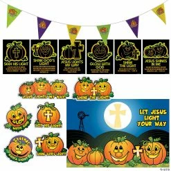 Christian Pumpkin Classroom Decorating Kit - 20 Pc.