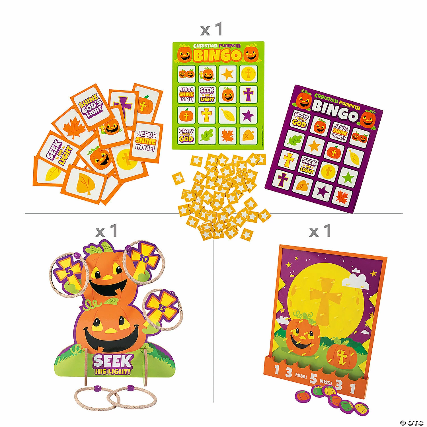 Christian Pumpkin Games Kit - 3 Pc. 2 Christian Pumpkin Games Kit - 3 Pc. - Image 2