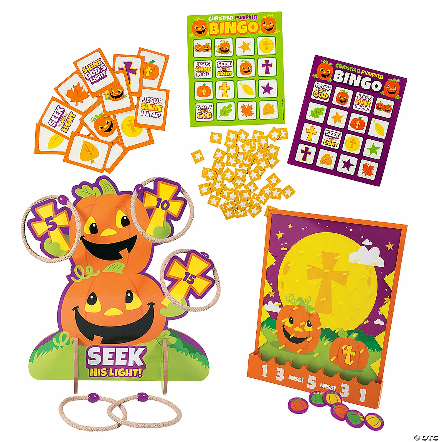 Christian Pumpkin Games Kit - 3 Pc. 1 Christian Pumpkin Games Kit - 3 Pc.