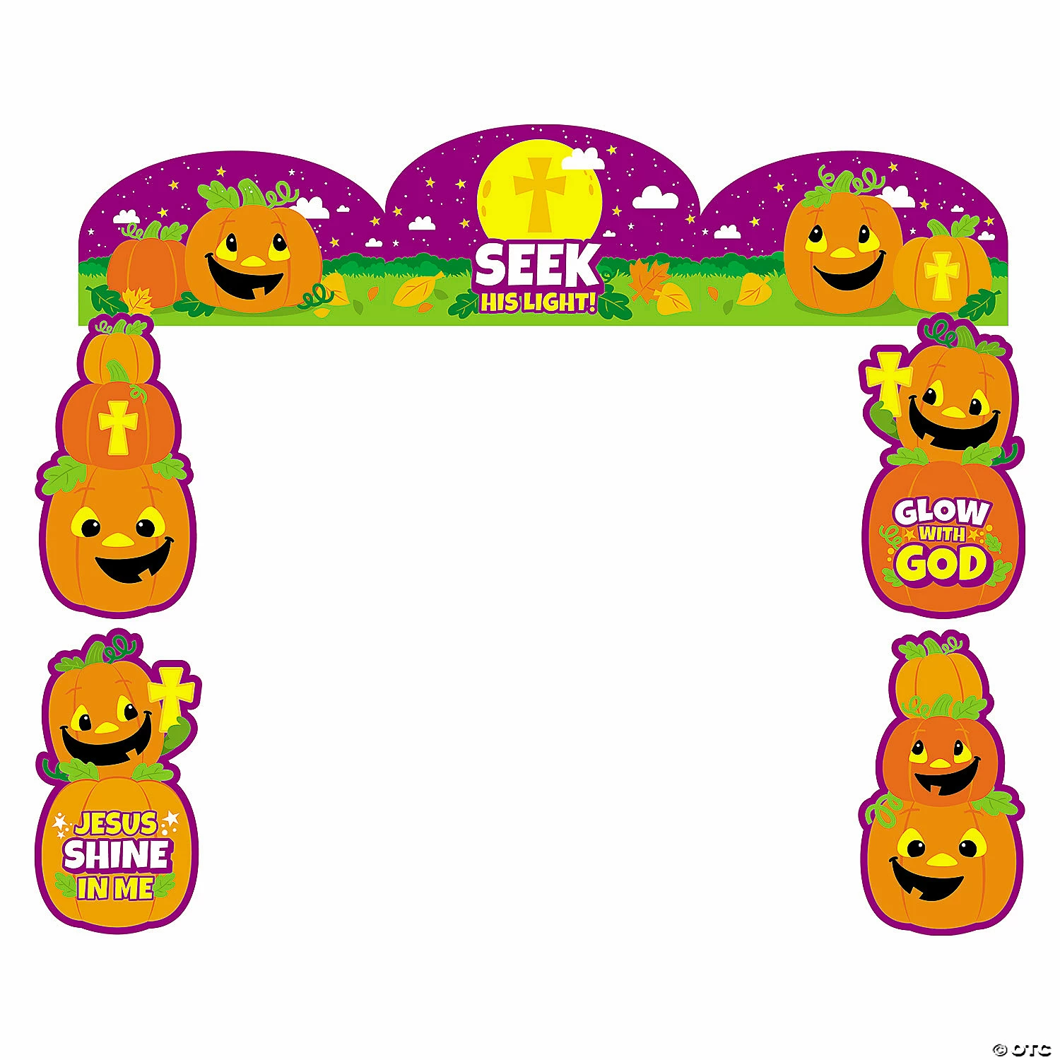 Christian Pumpkin Trunk-or-Treat Decorating Basic Kit - 7 Pc. 1 Christian Pumpkin Trunk-or-Treat Decorating Basic Kit - 7 Pc.