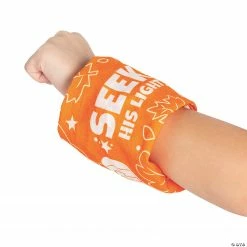 Christian Pumpkin Tube Face Masks - 12 Pc. -Halloween Costumes Trunk or Treat Shop christian pumpkin tube face masks 12 pc 13949753 a03