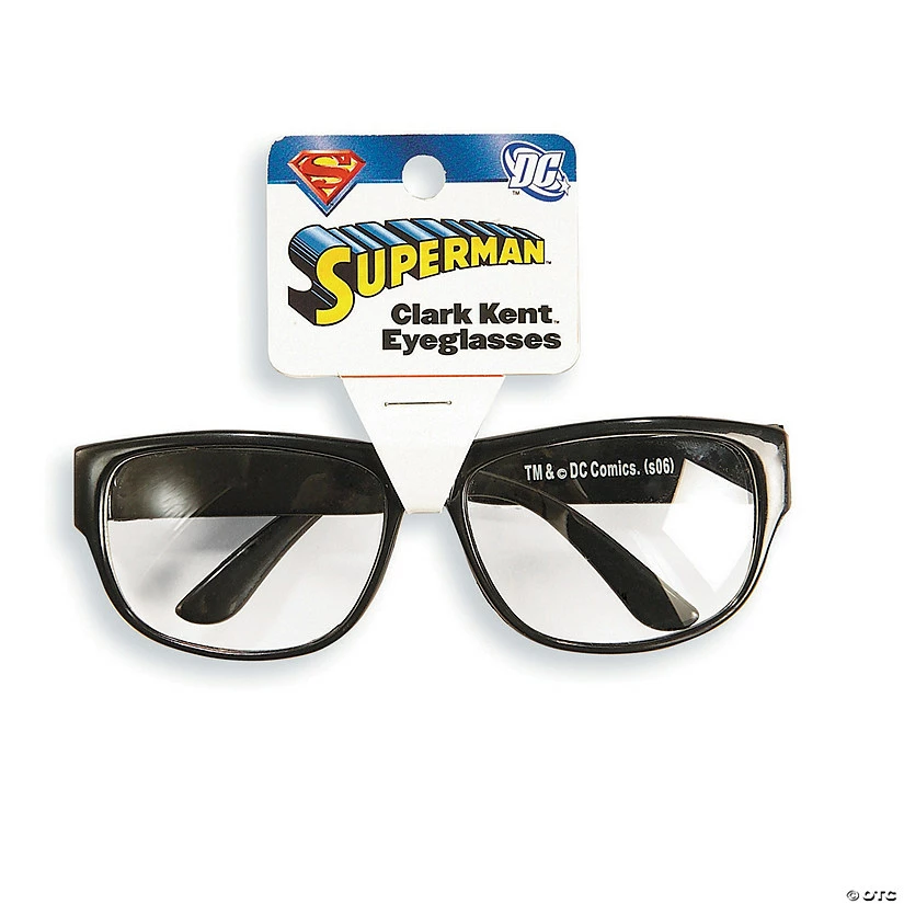 Clark Kent Superman™ Glasses - 1 Pc. 1 Clark Kent Superman™ Glasses - 1 Pc.