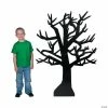 Classic Black Tree Stand-Up Halloween Decoration