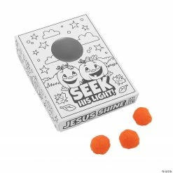 Color Your Own Christian Pumpkin Games - 12 Pc.