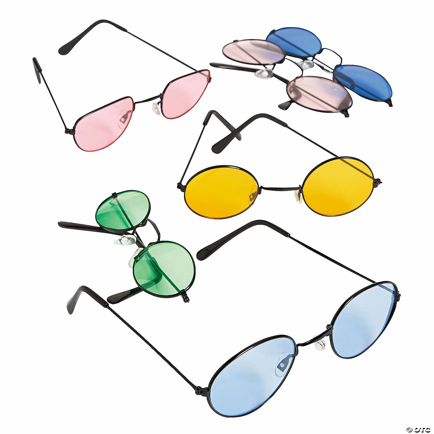Colored Lens Sunglasses - 12 Pc. 1 Colored Lens Sunglasses - 12 Pc.