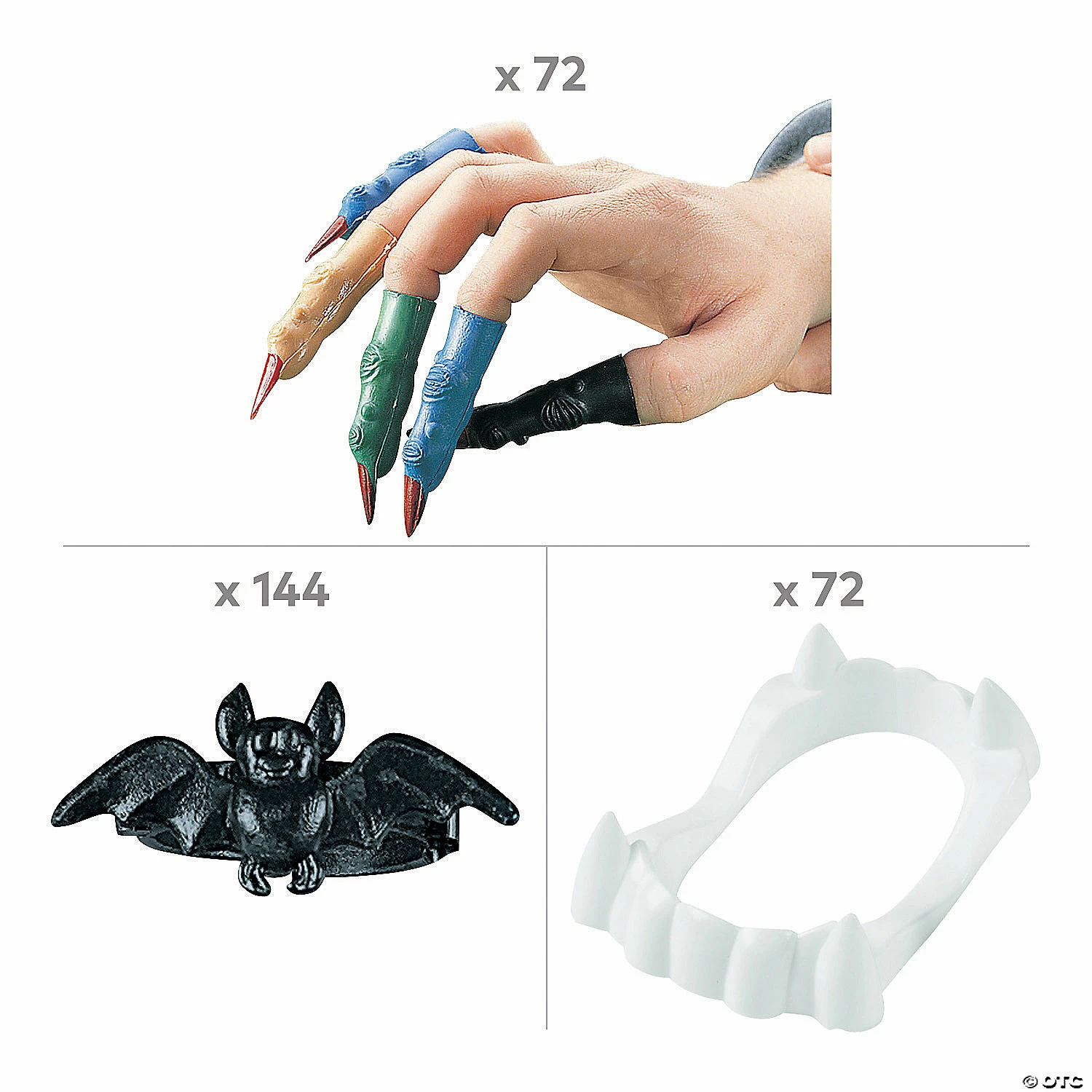 Creepy Halloween Accessories Kit - 288 Pc. 2 Creepy Halloween Accessories Kit - 288 Pc. - Image 2