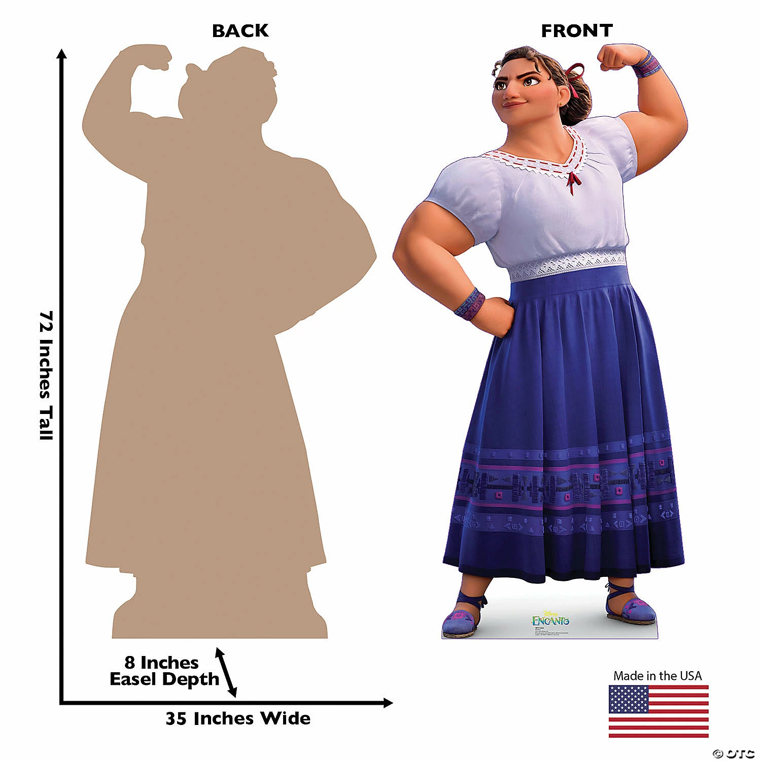 Disney’s Encanto Luisa Life-Size Cardboard Stand-Up 2 Disney’s Encanto Luisa Life-Size Cardboard Stand-Up - Image 2