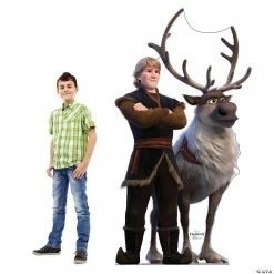 Disney’s Frozen II Kristoff & Sven Life-Size Cardboard Stand-Up