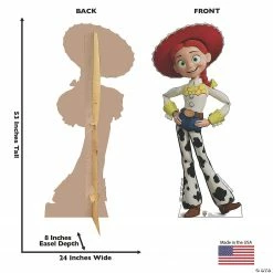 Disney Toy Story 4™ Jessie Life-Size Cardboard Stand-Up 5 Disney Toy Story 4™ Jessie Life-Size Cardboard Stand-Up -Halloween Costumes Trunk or Treat Shop disney toy story 4 jessie life size cardboard stand up13944972 a02