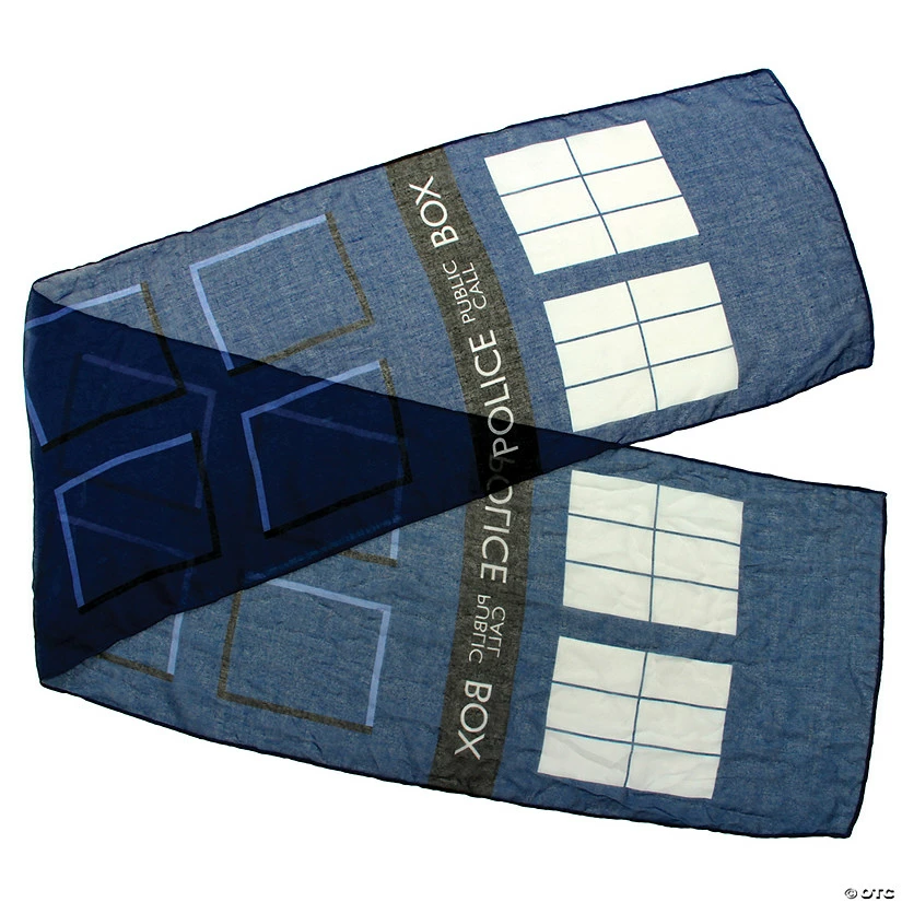 Doctor Who Tardis Scarf 1 Doctor Who Tardis Scarf