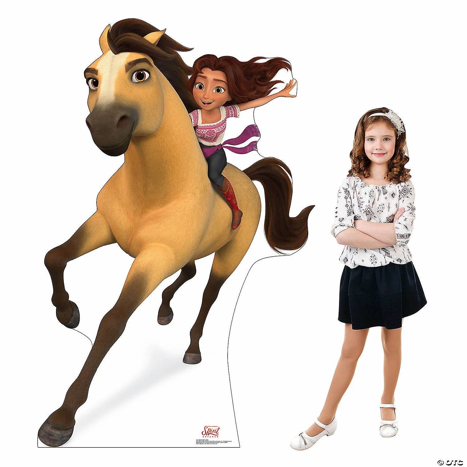 DreamWorks Spirit Untamed™ Sprit & Lucky Cardboard Stand-Up 1 DreamWorks Spirit Untamed™ Sprit & Lucky Cardboard Stand-Up