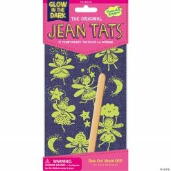 Fairies Glow-In-The-Dark Jean Tats Pack