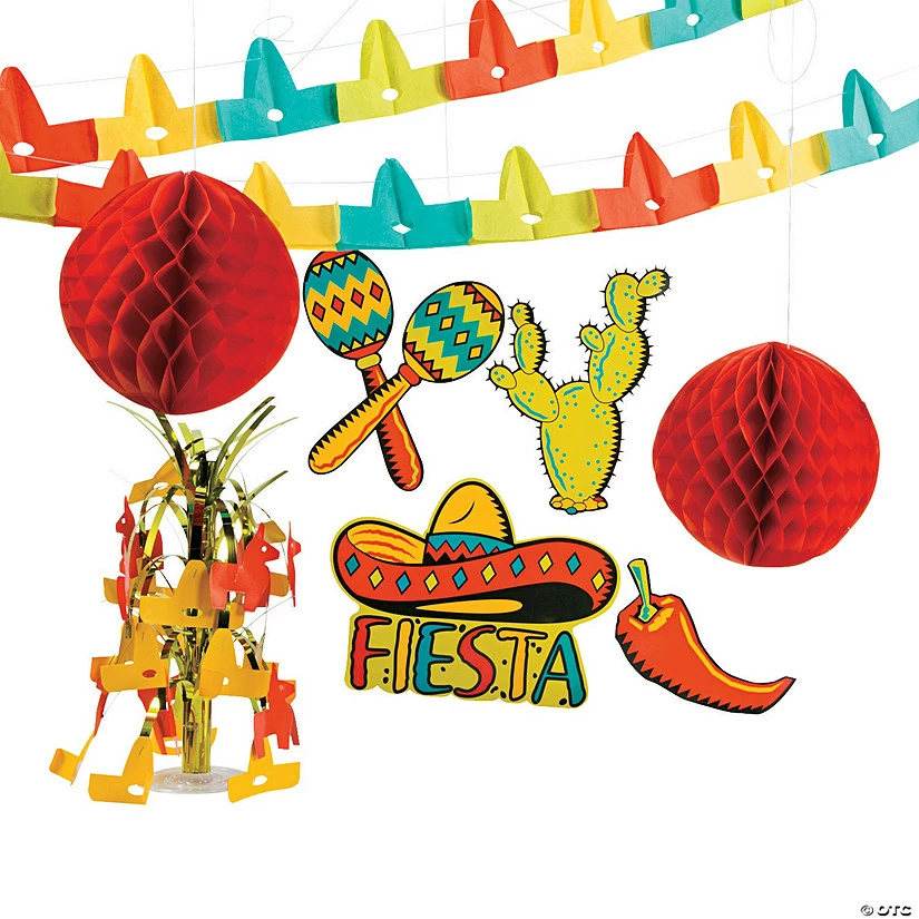 Fiesta Decorating Kit - 9 Pc. 1 Fiesta Decorating Kit - 9 Pc.