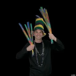 Five-Color Glow Swizzle Necklaces - 50 Pc. 5 Five-Color Glow Swizzle Necklaces - 50 Pc. -Halloween Costumes Trunk or Treat Shop five color glow swizzle necklaces 50 pc 24 2187 a02