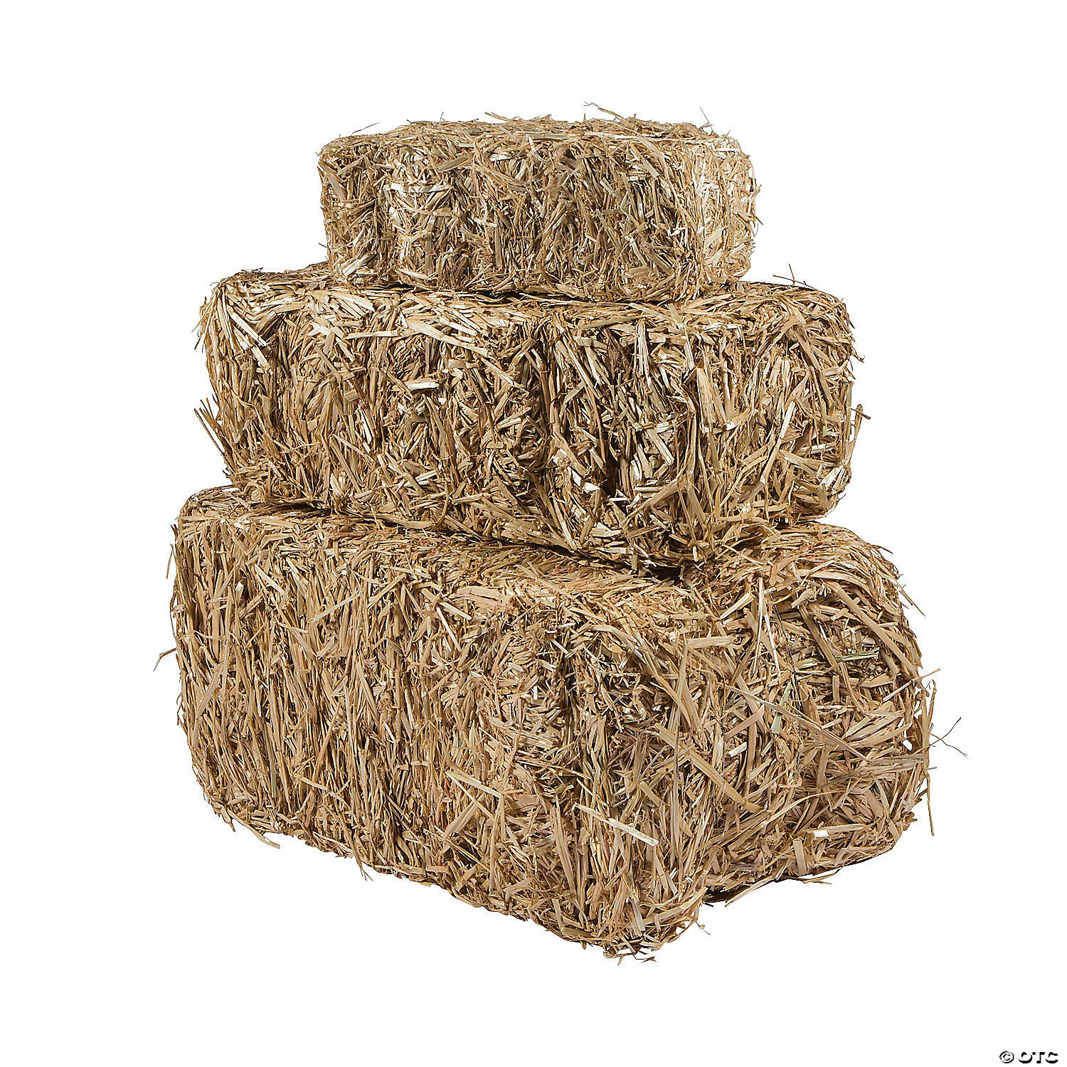 FloraCraft® Decorative Straw Hay Bale - 20" 2 FloraCraft® Decorative Straw Hay Bale - 20" - Image 2